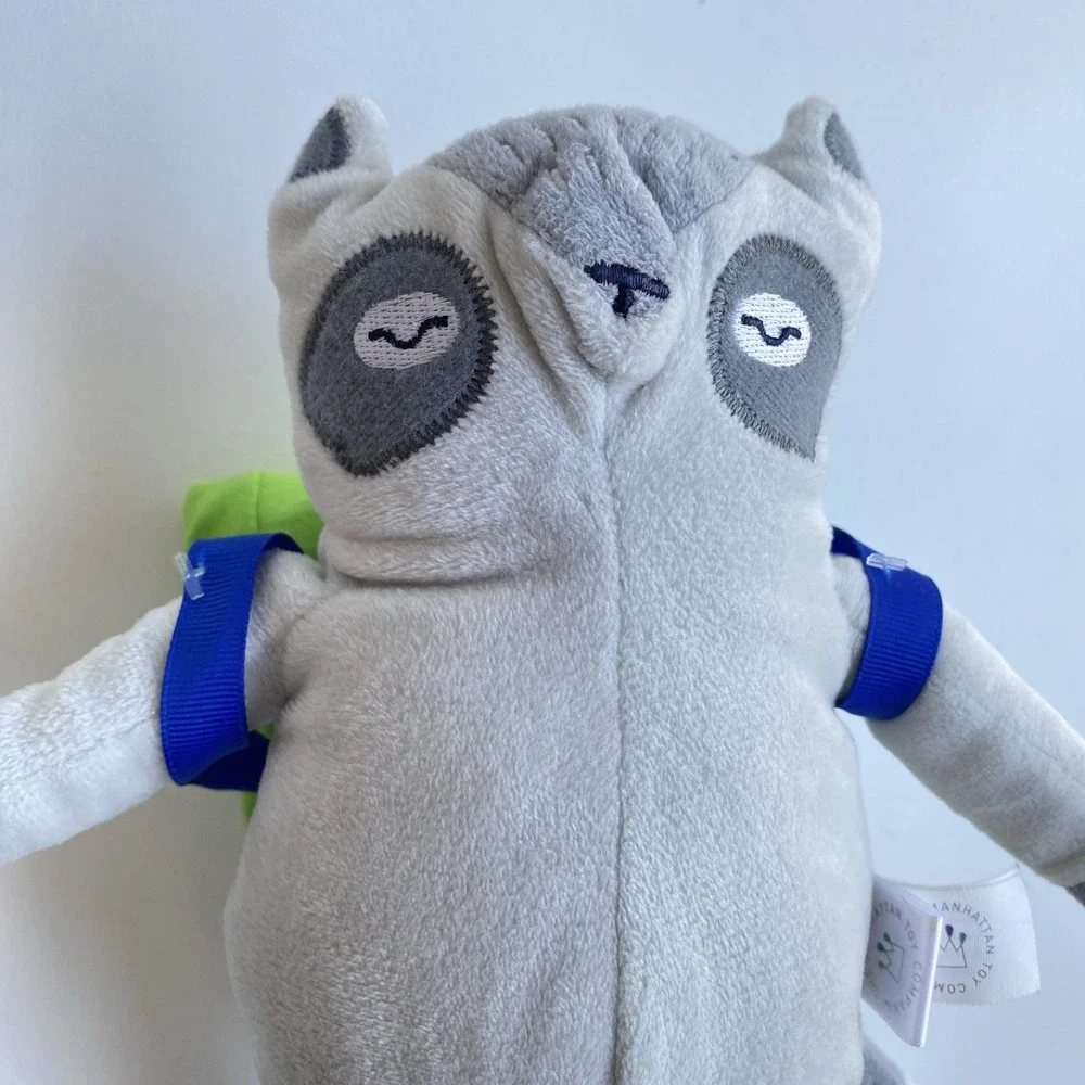 The Manhattan Toy Company Camp Acorn Raccoon Racoon Plush With Packpack‎